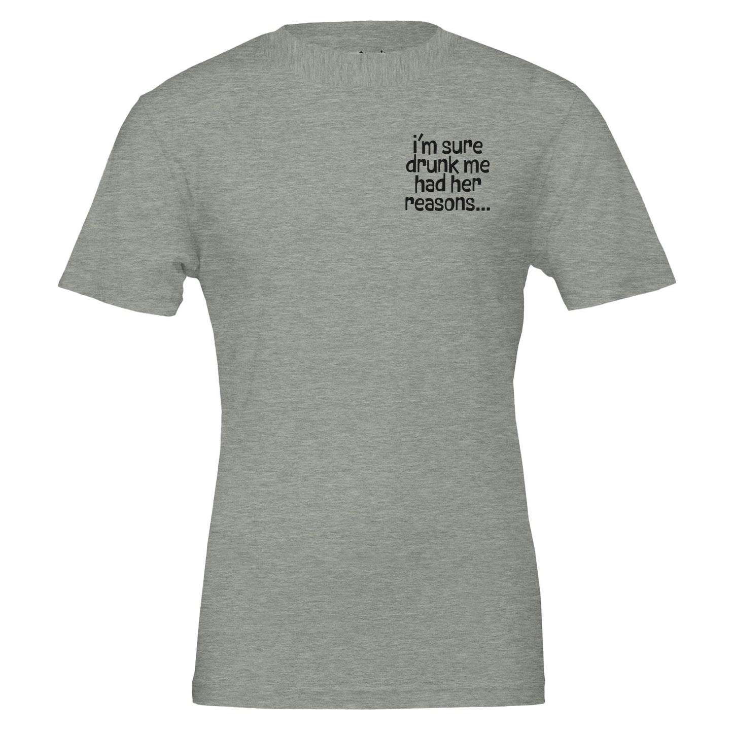 i'm sure drunk me had her reasons tee from antisocial moms society