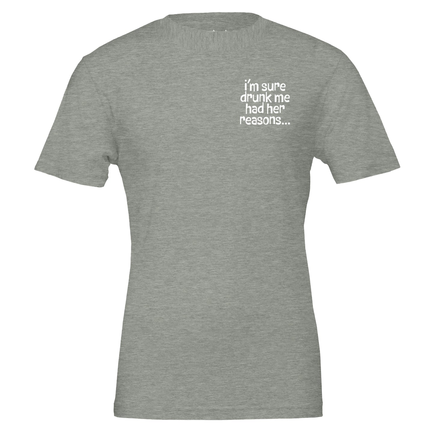 i'm sure drunk me had her reasons tee from antisocial moms society