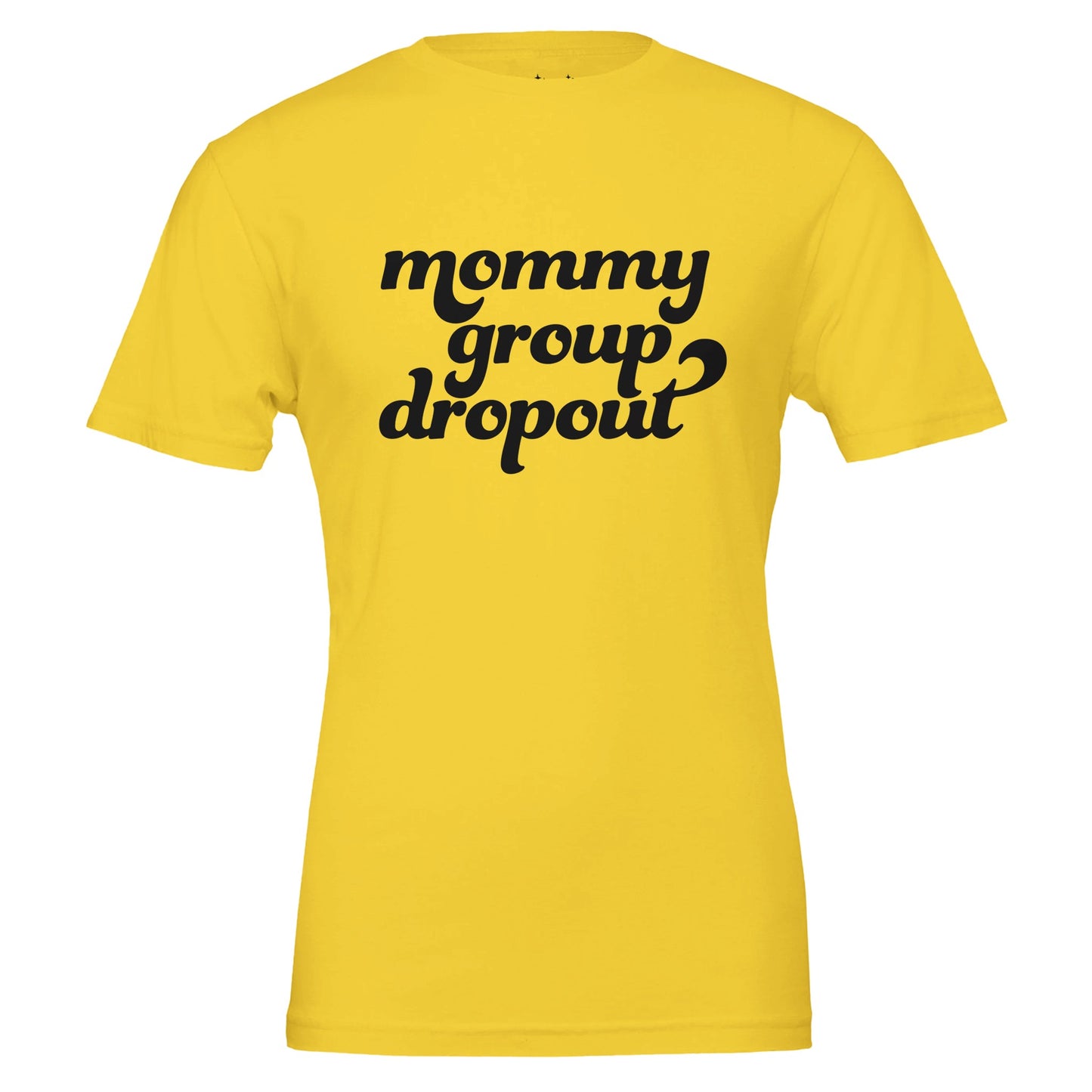 mommy group dropout tee from antisocial moms society