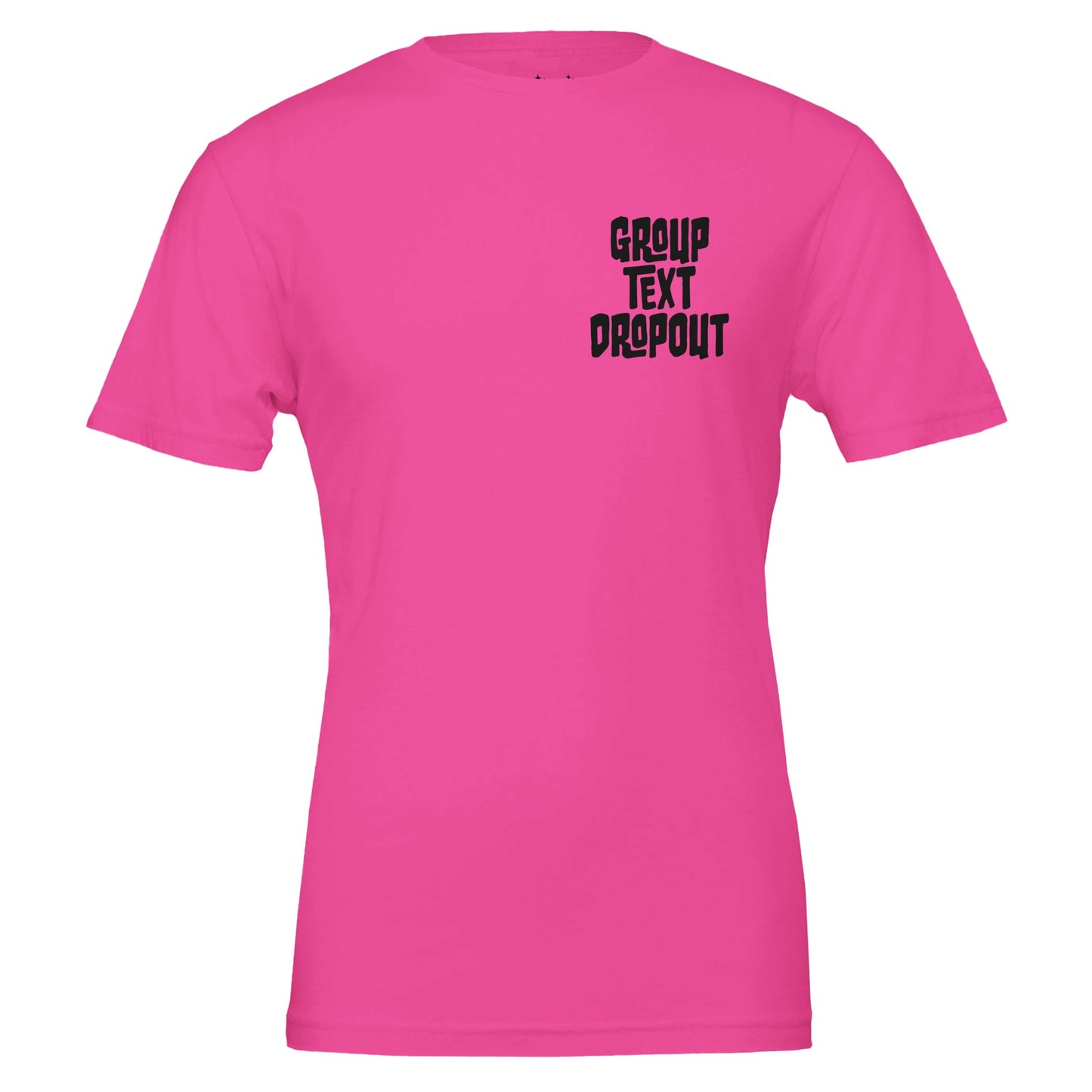 group text dropout tee from antisocial moms society