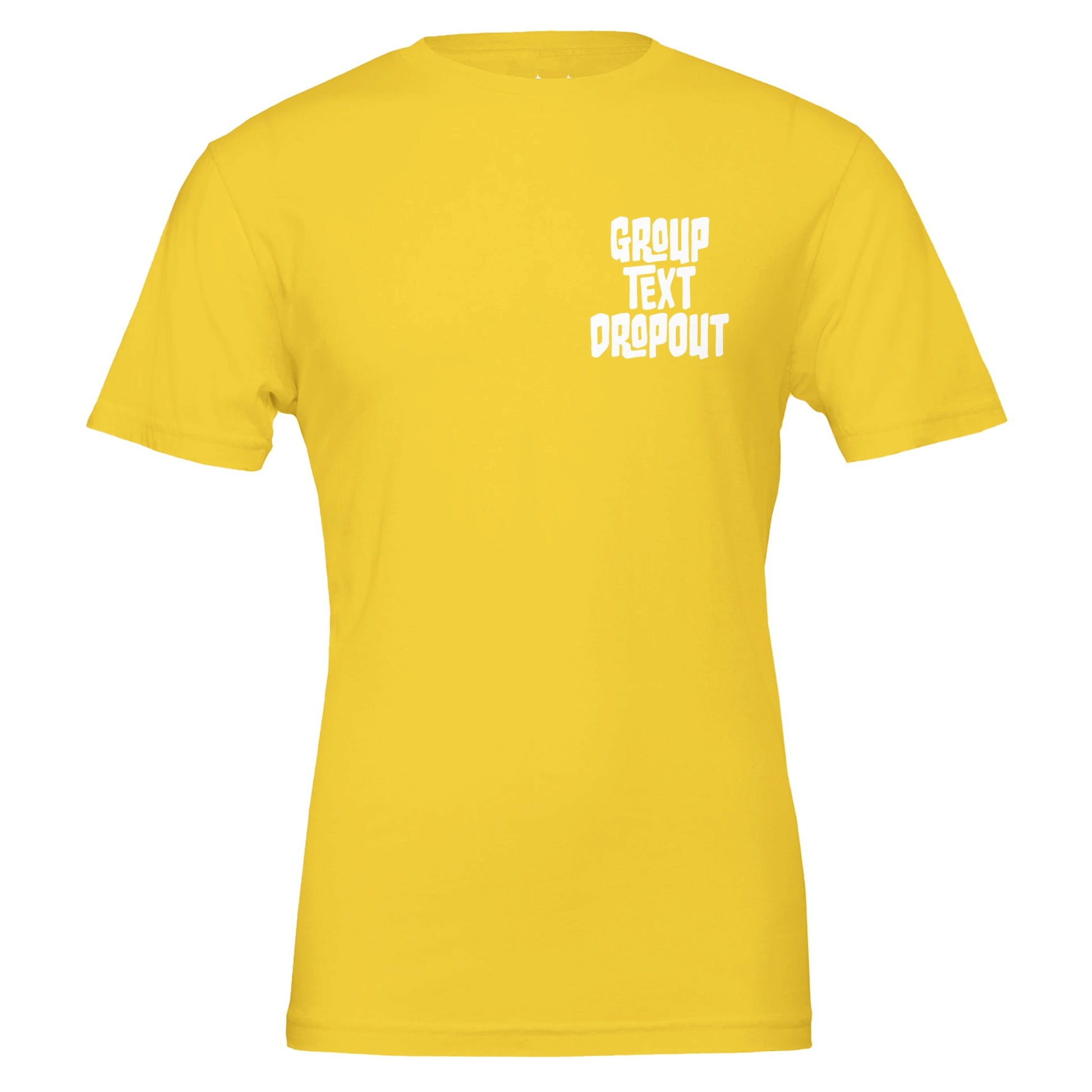 group text dropout tee from antisocial moms society