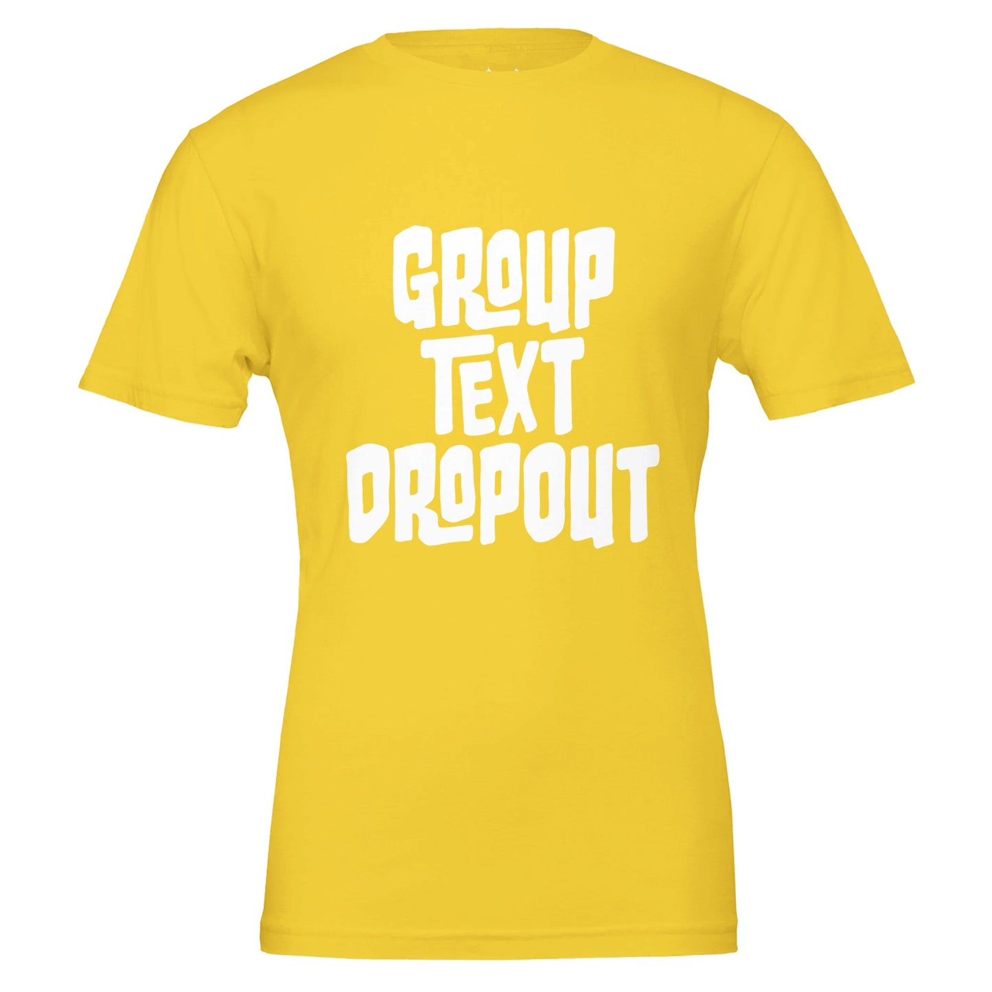 group text dropout tee from antisocial moms society