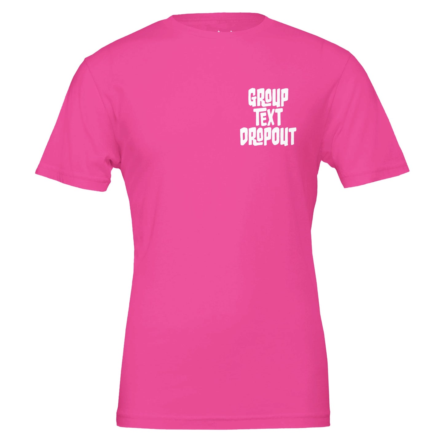 group text dropout tee from antisocial moms society