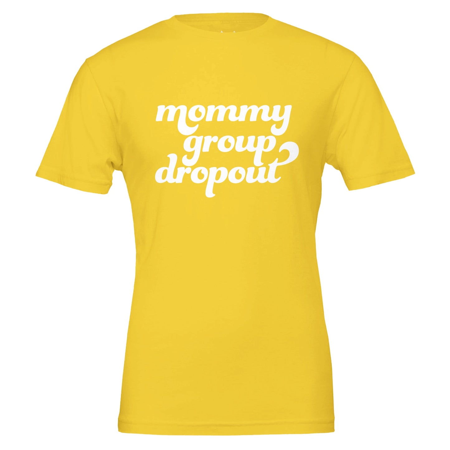 mommy group dropout tee from antisocial moms society