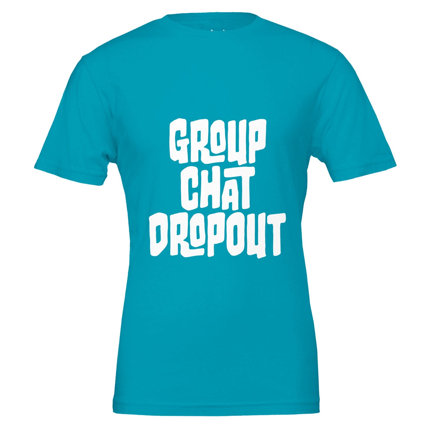 group chat dropout tee from antisocial moms society