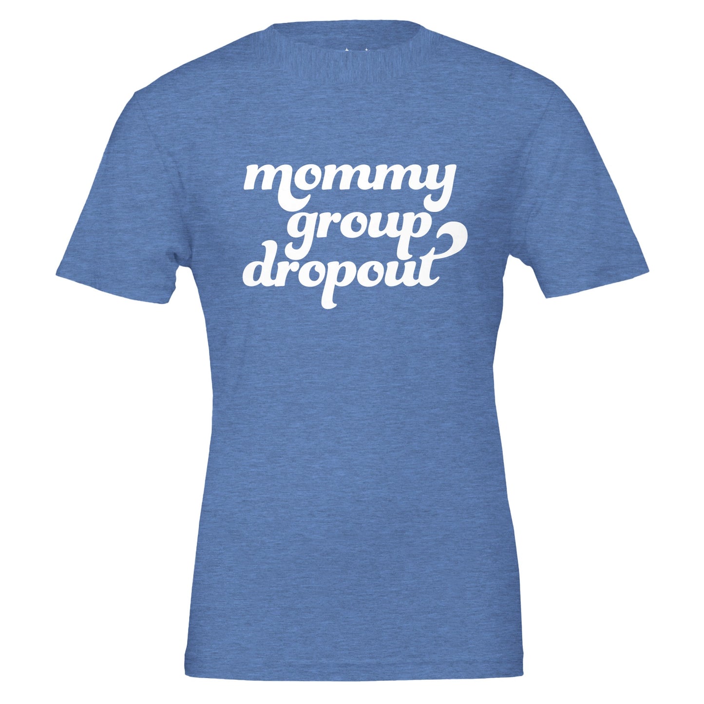 mommy group dropout tee from antisocial moms society