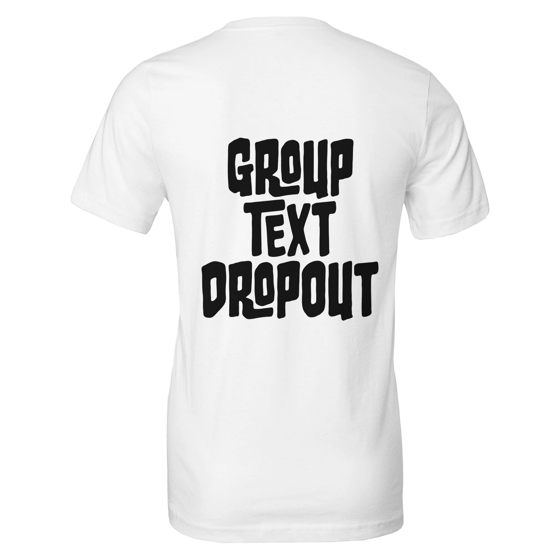 group text dropout tee from antisocial moms society