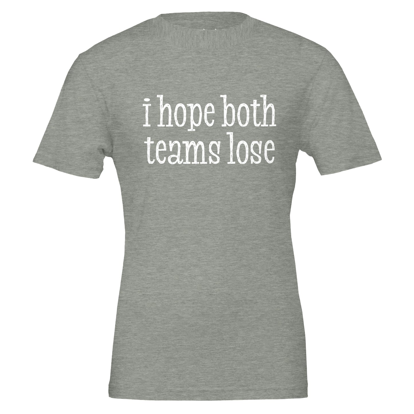 i hope both teams lose tee from antisocial moms society