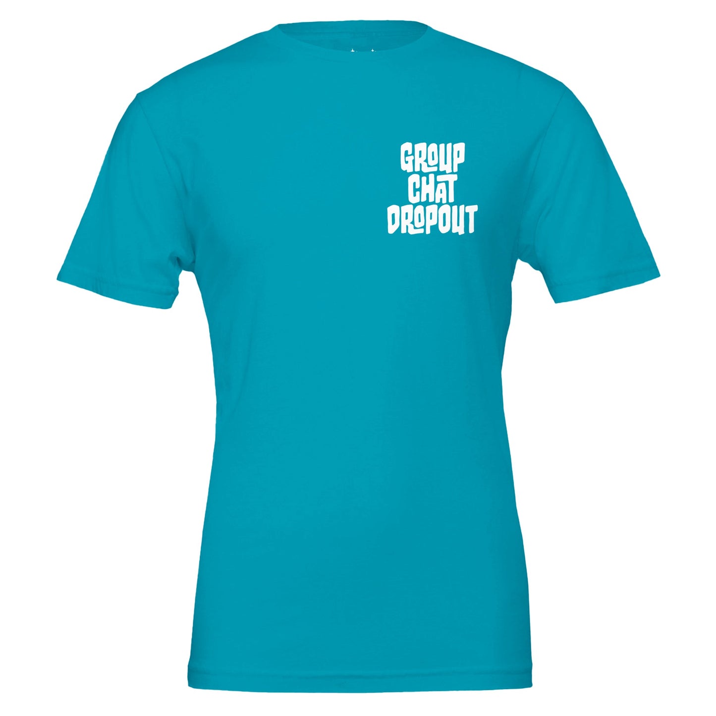 group chat dropout tee from antisocial moms society