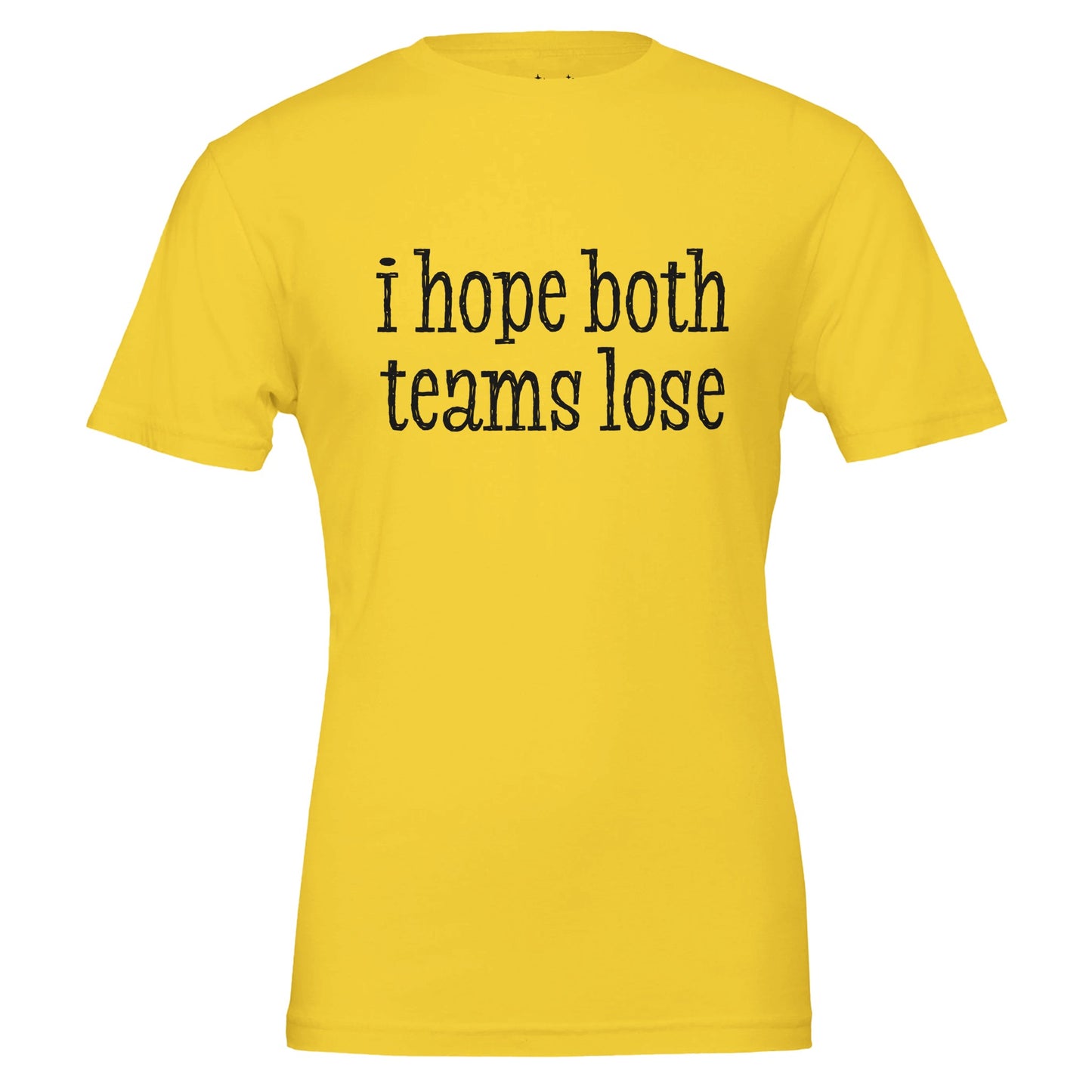 i hope both teams lose tee from antisocial moms society