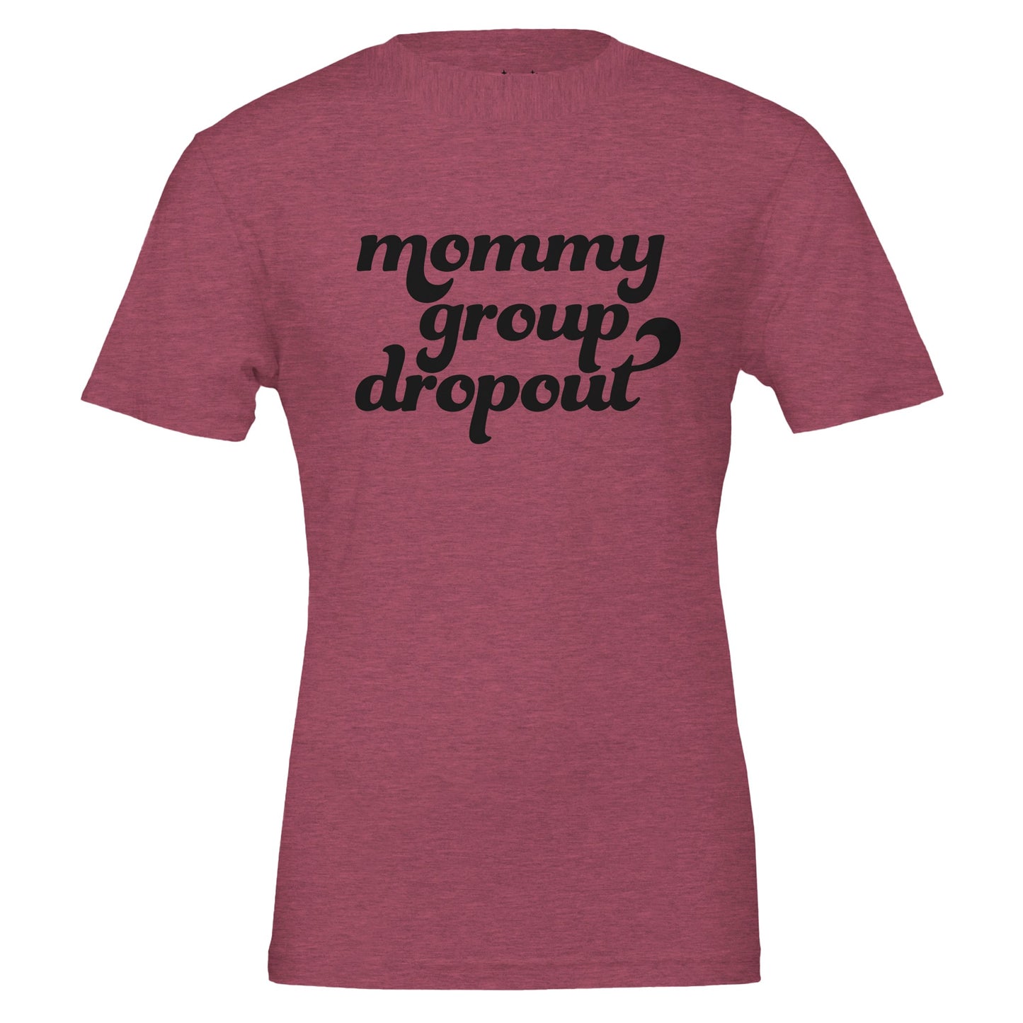 mommy group dropout tee from antisocial moms society