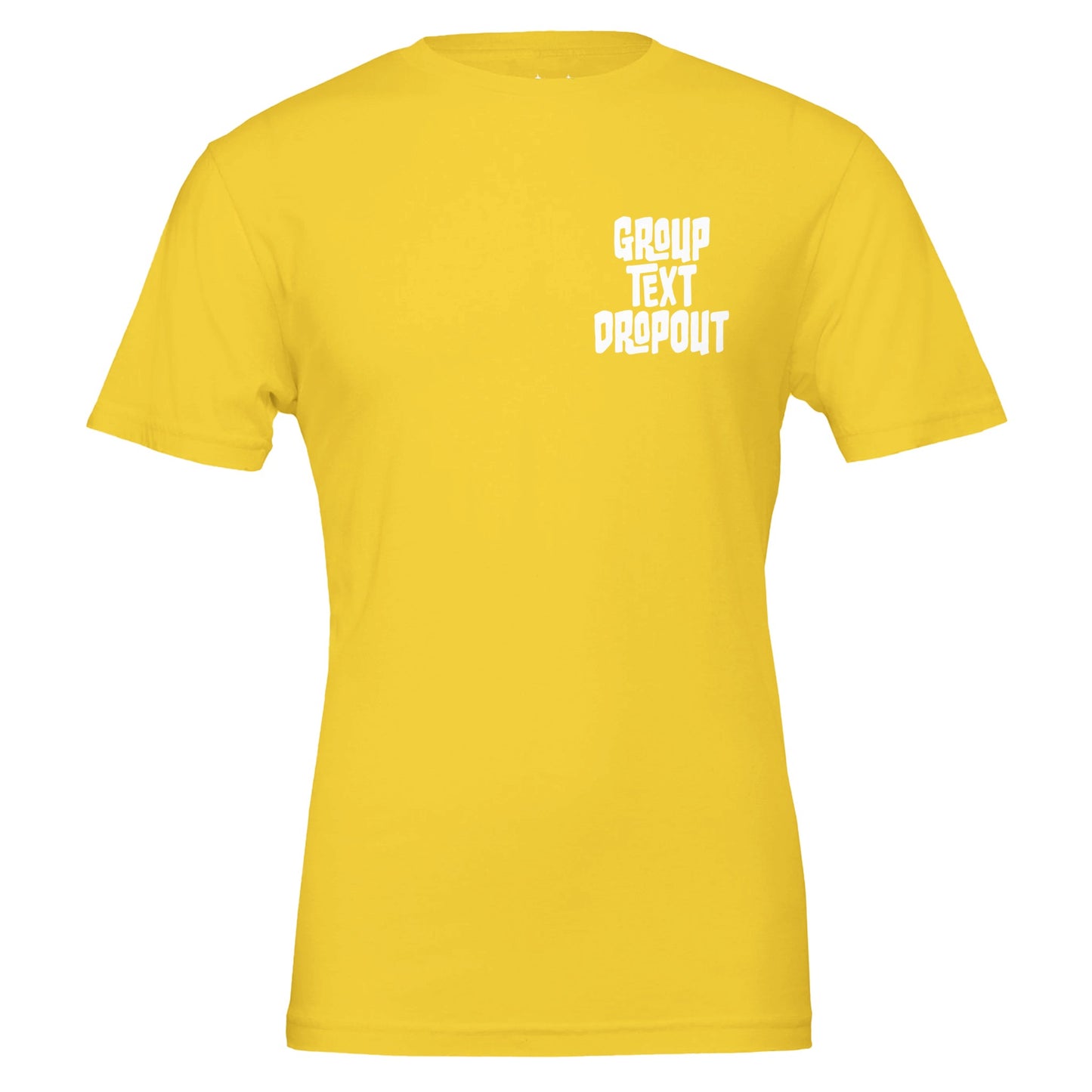 group text dropout tee from antisocial moms society