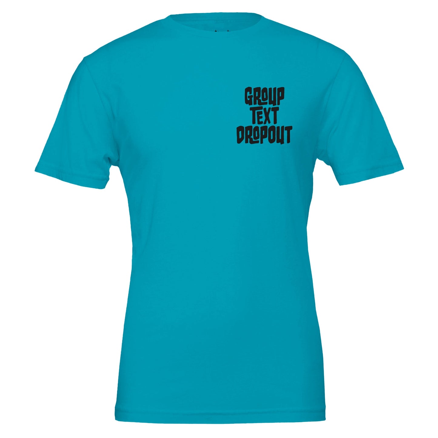 group text dropout tee from antisocial moms society