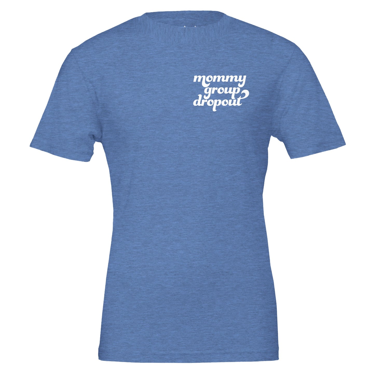 mommy group dropout tee from antisocial moms society