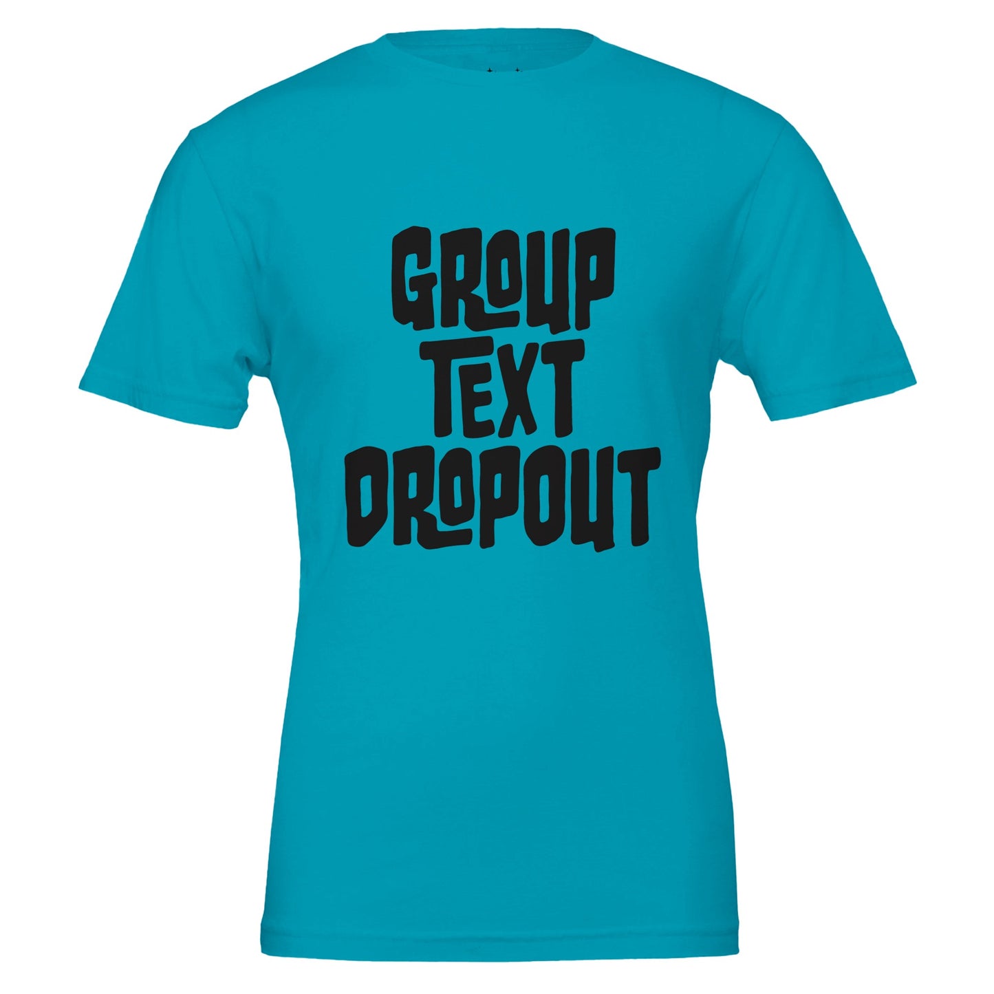 group text dropout tee from antisocial moms society